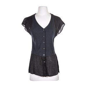 Bashara Lesser Button Down Shirts XS Navy